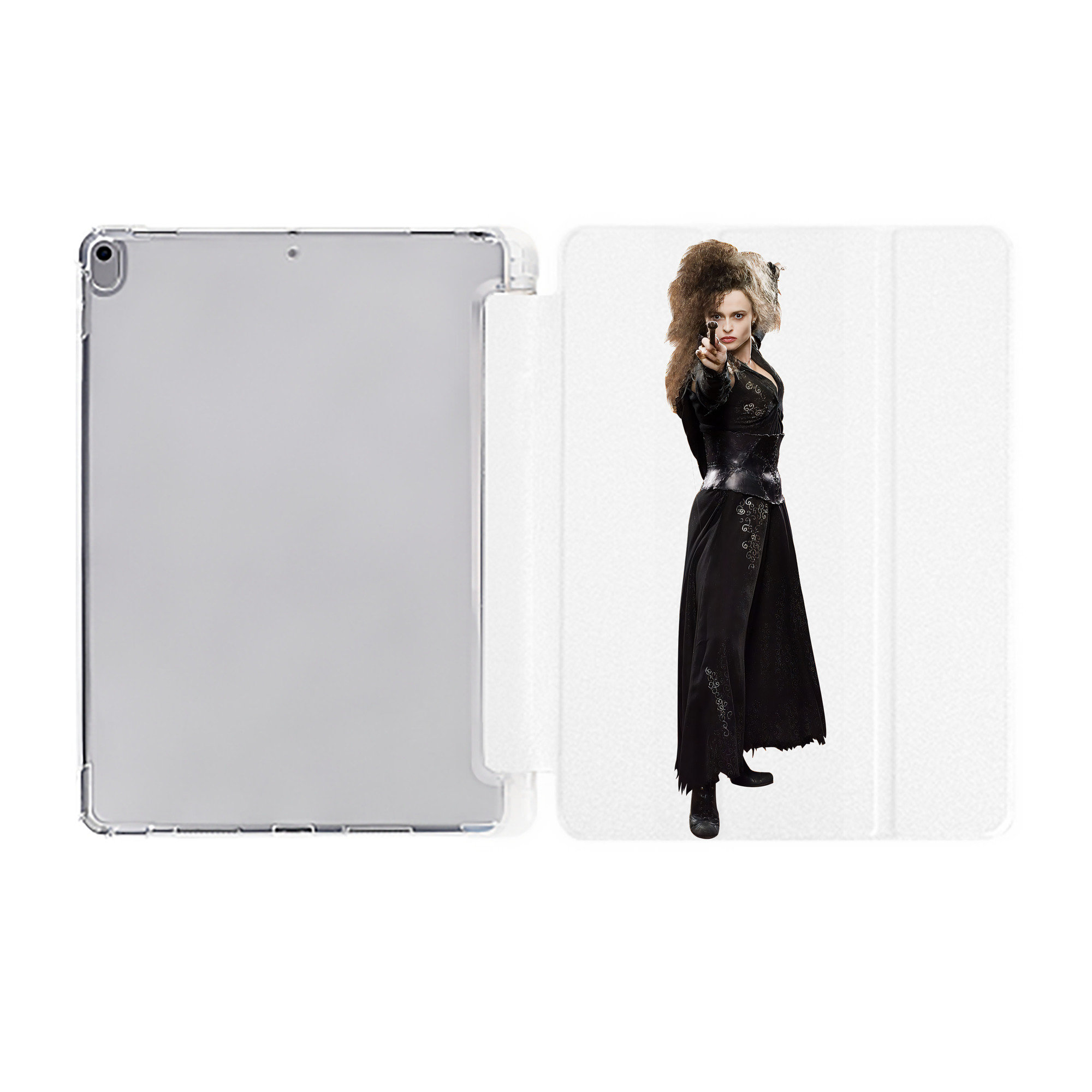 （画像用） Harry Potter ハリー・ポッターシリーズ IPad ケース ペン収納付き 三つ折りスタンド PUレザー×シリコン 対応機種9.5/10.5/10.9インチ